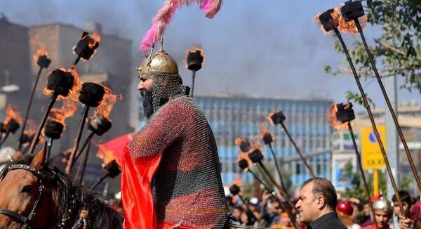 عکس خیمه ها در روز عاشورا