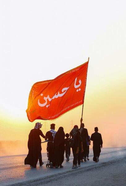 عکس پرچم عاشورایی