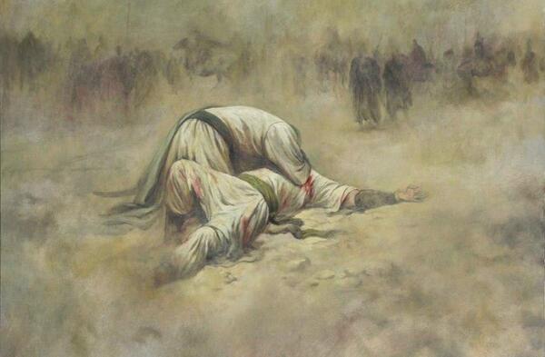 عکس عاشورایی حسن روح الامین