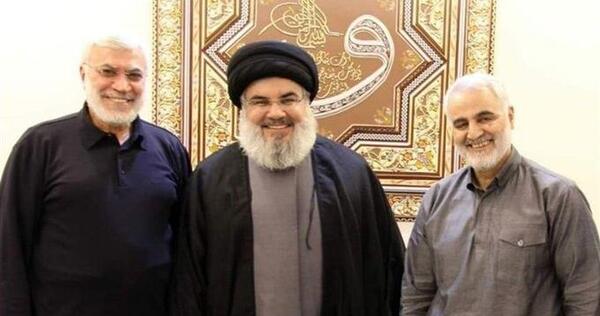 عکس حاج قاسم و سید حسن نصرالله