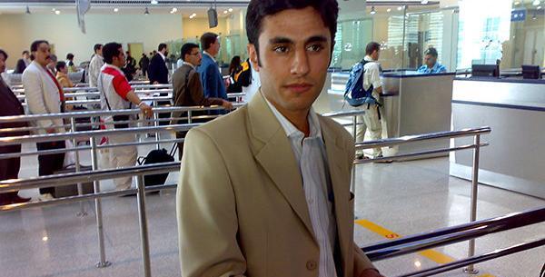 عکس عبدالمالک ریگی موقع دستگیری