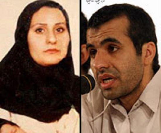 عکس عبدالمالک ریگی و همسرش