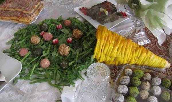 عکس سفره نذری حضرت ابوالفضل
