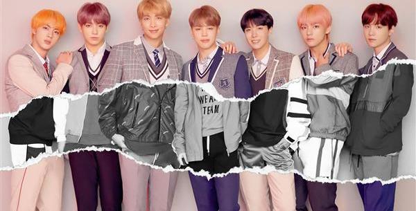 عکس اعضای بی تی اس و بلک پینک با هم