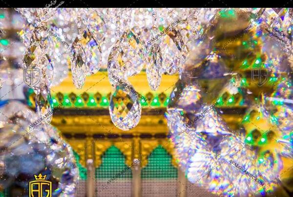 عکس حرم حضرت ابوالفضل با امام حسین