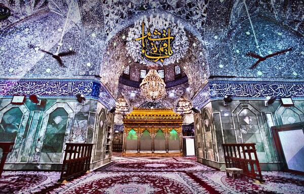 عکس حرم حضرت عباس و امام حسین