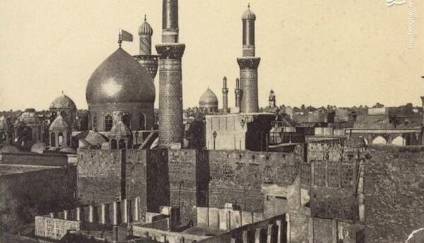 عکس حرم حضرت عباس و امام حسین