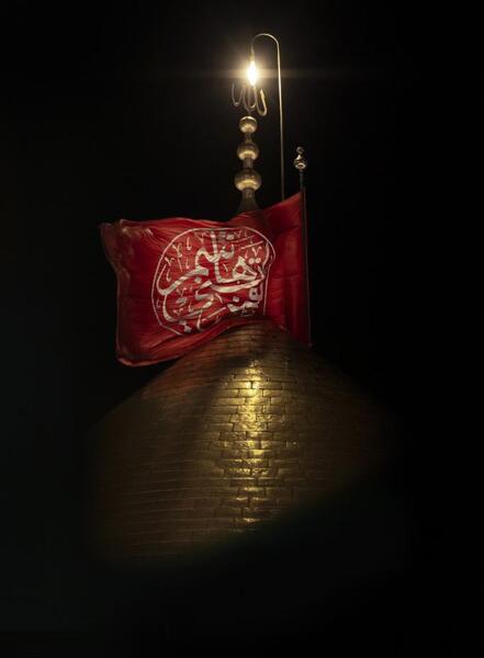 عکس گنبد و گلدسته حضرت عباس