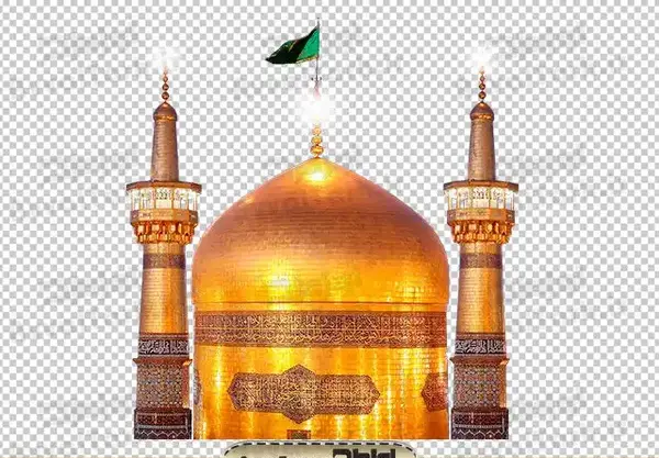 عکس گنبد و گلدسته حرم حضرت عباس