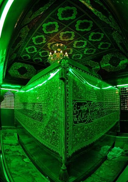 عکس قبر دست حضرت عباس