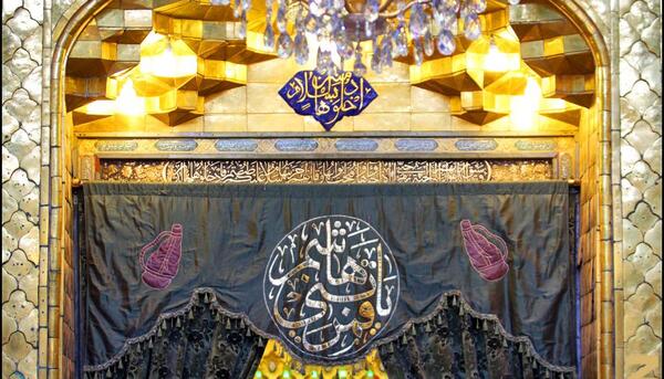 عکس از قبر حضرت عباس
