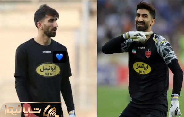 عکس لوگوی پرسپولیس روی پیراهن استقلال