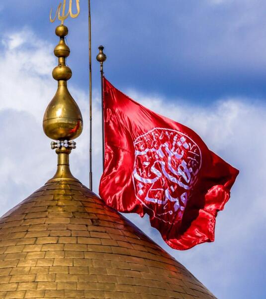عکس واقعی علم حضرت عباس