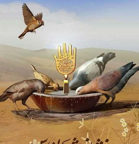 عکس واقعی علم حضرت عباس