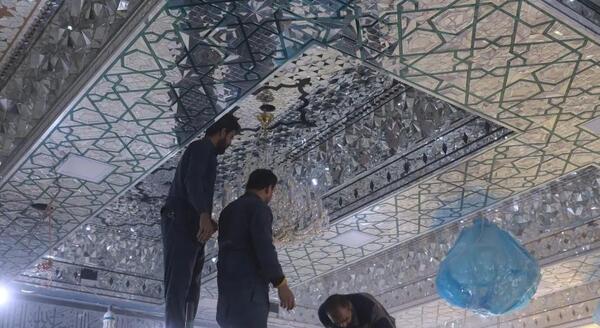 عکس از سرداب حضرت عباس
