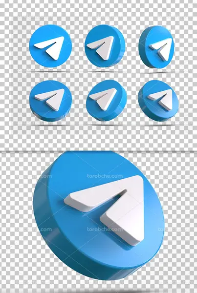 عکس لوگوی تلگرام png