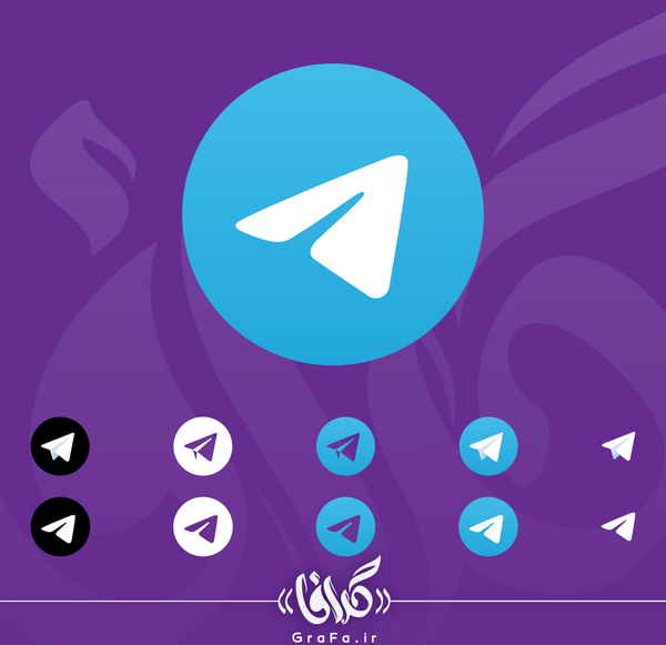 عکس لوگوی تلگرام png