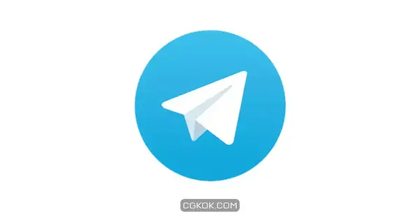 عکس لوگوی تلگرام سفید