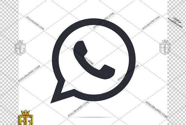 عکس لوگوی واتساپ برای فتوشاپ