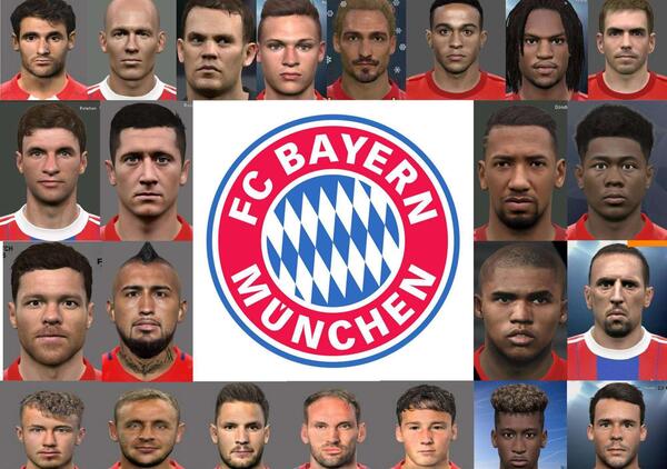 عکس لوگوی بایرن مونیخ در pes 2017