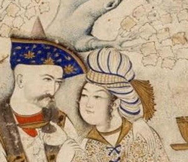 چهره عکس واقعی حضرت عباس در موزه پاریس