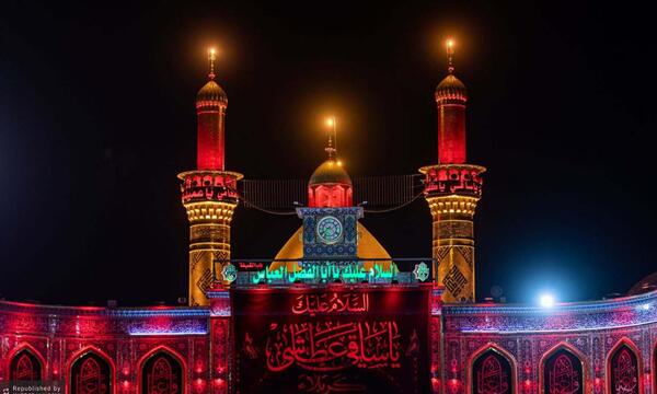 عکس شب تاسوعا حضرت عباس