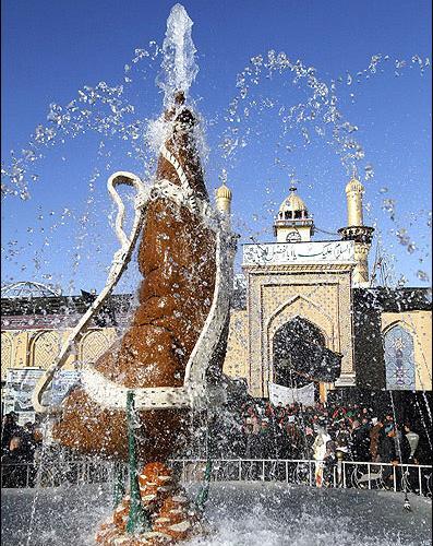 مشک عکس حضرت عباس در کربلا