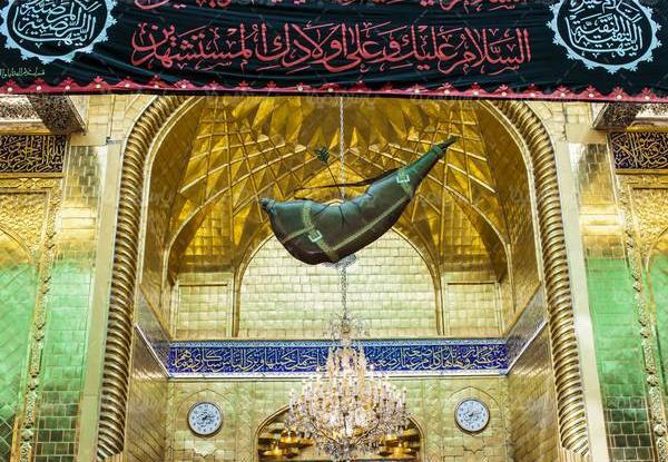 مشک عکس حضرت عباس در کربلا