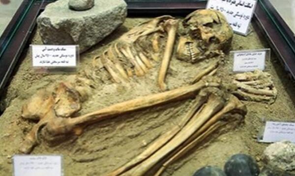 عکس اسکلت مرده واقعی