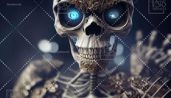 دانلود عکس اسکلت وحشتناک