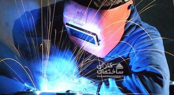 عکس جوشکاری اسکلت فلزی