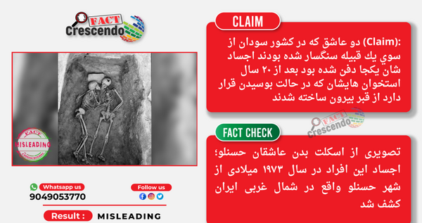 عکس دو اسکلت عاشق