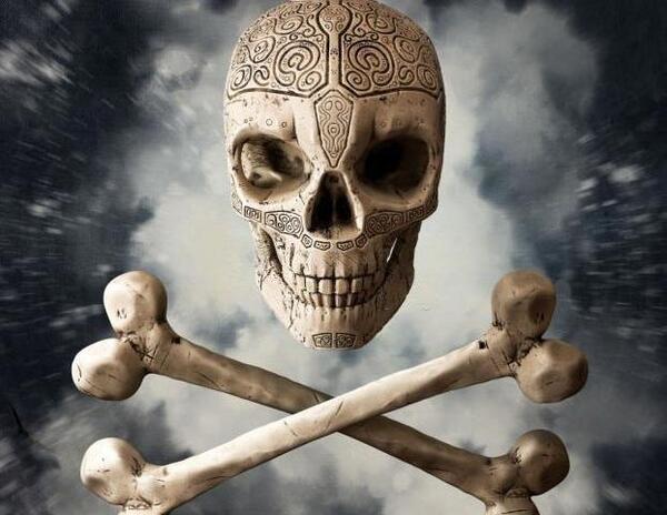 عکس اسکلت صورت آدم