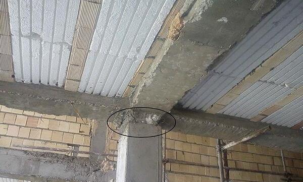 عکس اسکلت ساختمان یک طبقه