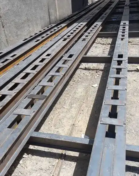 عکس از اسکلت ساختمان