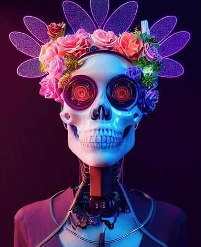 عکس اسکلت و زامبی