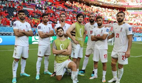 عکس اسکلت پرچم ایران