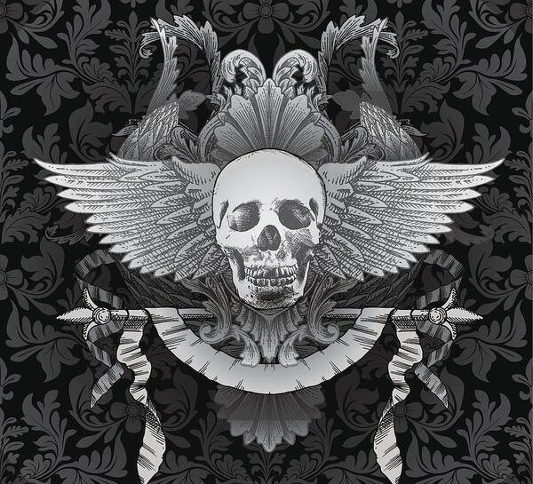 عکس اسکلت واسه پس زمینه