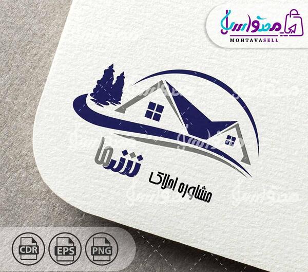 عکس لوگوی املاک مسکن
