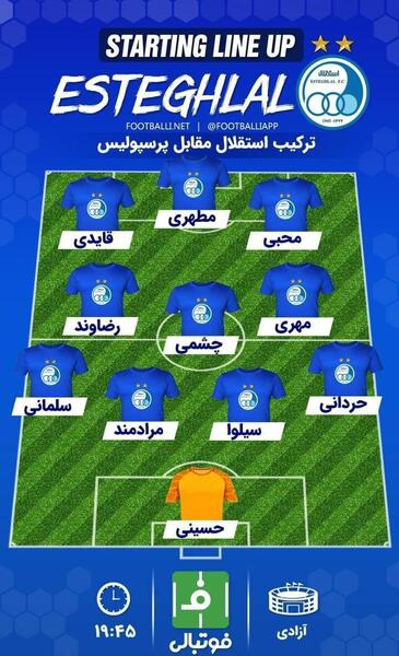 عکس ترکیب لوگوی استقلال و پرسپولیس