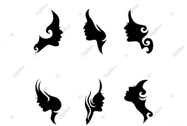 عکس لوگوی آرایشگاه زنانه