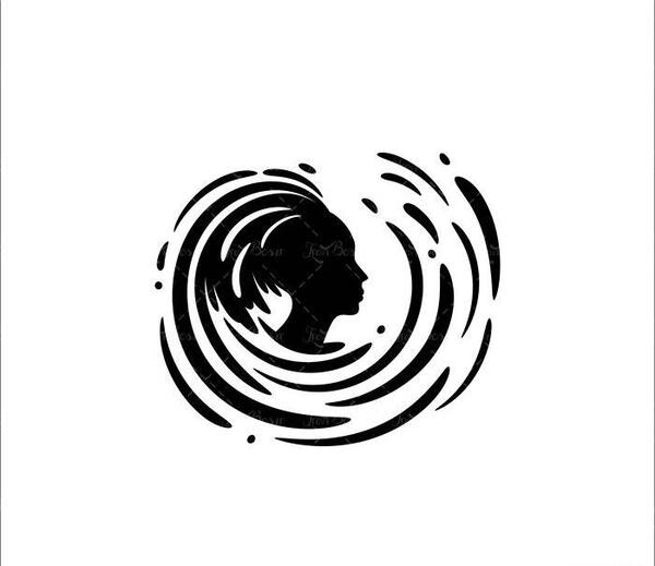 عکس وکتور لوگوی آرایشگاه زنانه