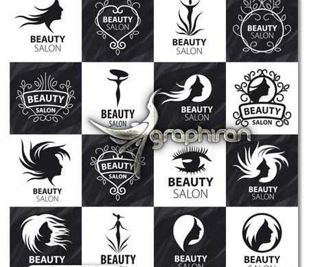 عکس طراحی لوگوی آرایشگاه زنانه