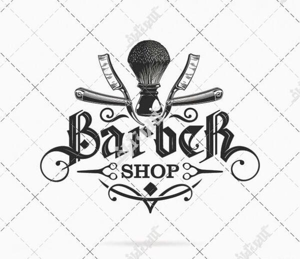 عکس طراحی لوگوی آرایشگاه مردانه