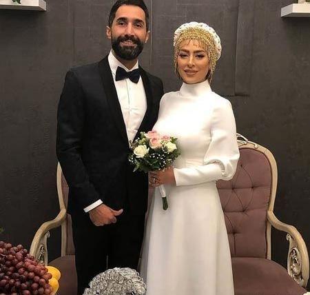 عکس لباس عروس مینا مختاری