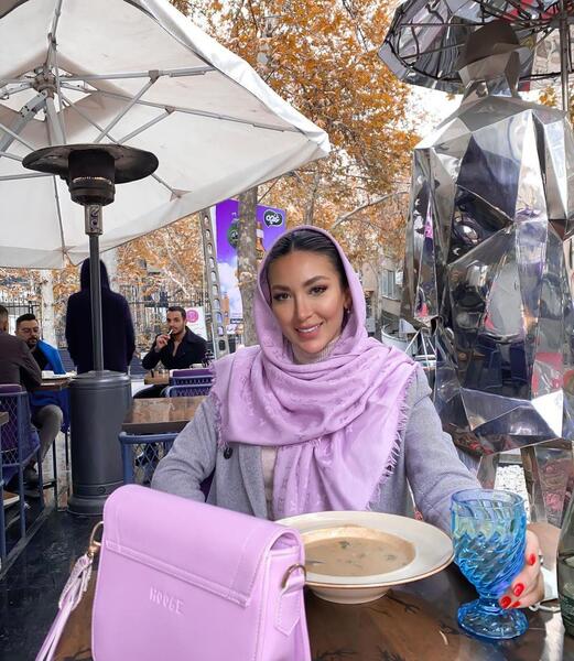 عکس لباس عروس مینا مختاری