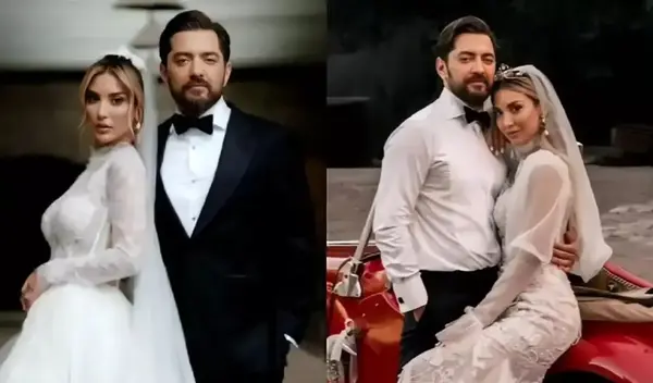 عکس لباس عروس مینا مختاری