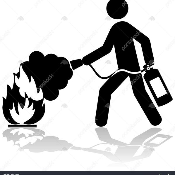 عکس لوگوی کپسول آتش نشانی