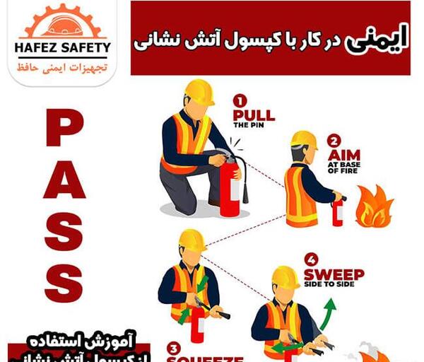 عکس لوگوی کپسول آتش نشانی