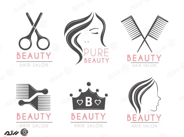 عکس لوگوی آرایشگاهی